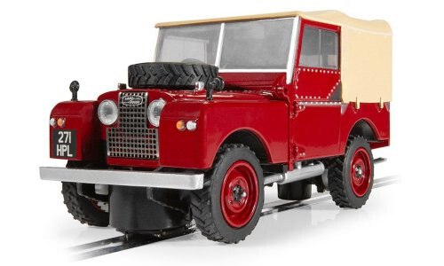 Scalextric Land Rover Series 1 - Poppy Red C4493