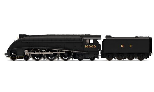 Hornby LNER, W1 Class, 'Hush Hush' Streamlined, 4-6-4, 10000 - Era 4 R30124