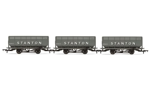 Hornby Stanton Ironworks 20T Coke Hopper Wagon Triple Pack R60254