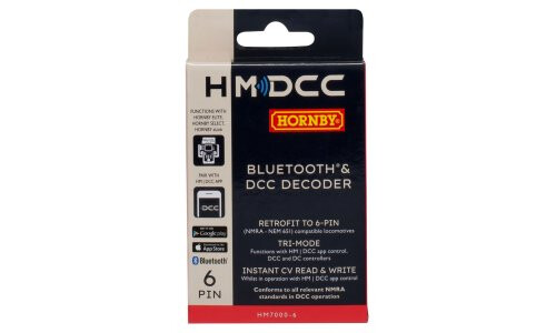 Hornby HM7000-6: Bluetooth® & DCC Decoder (6-pin) R7321