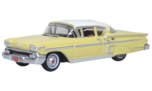 Oxford Chevrolet Impala Sport Coupe 1958 Colonial Cream/Snowcrest White 87CIS58002