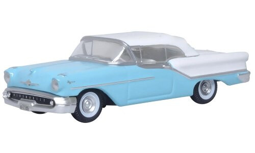 Oxford Oldsmobile 88 Convertible 1957 Banff Blue/Alcan White 87OC57002