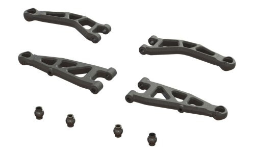 Arrma Front Suspension Arm Set A: Grom ARA330809