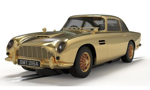 Scalextric James Bond Aston Martin DB5 - Goldfinger - 60th Anniversary Gold Edition C4550A