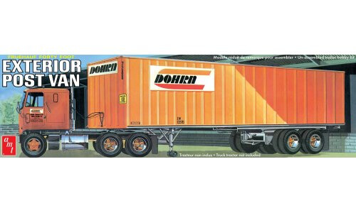 AMT Models 40' Fruehauf Exterior Post Trailer Dohrn AMT1357