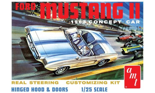 AMT Models 1963 Ford Mustang II Concept Car AMT1369