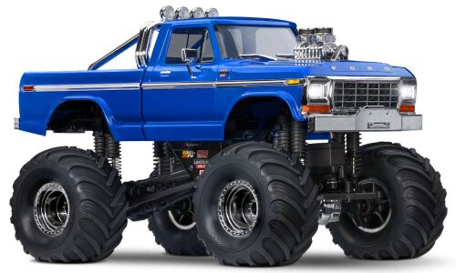 Traxxas TRX-4M 1/18 Ford F150 4x4 Monster Truck Blue Editon 98044-1