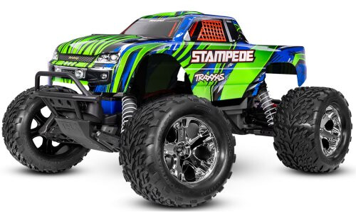 Traxxas Stampede 2WD HD Electric RC Monster Truck Green Edition 36254-8