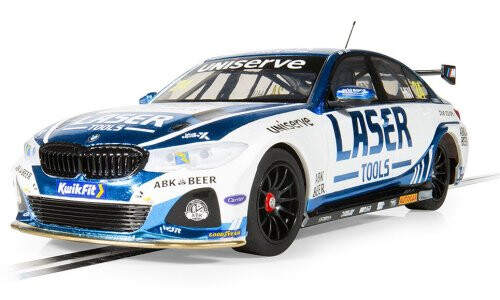 Scalextric BMW 330e NGTC - Laser Tools - Jake Hill 2023 C4526