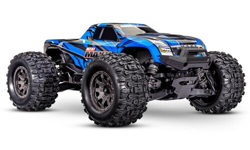 Traxxas Mini Maxx BL-2S Blue Edition 107154-1BLU