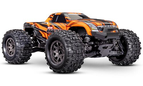 Traxxas Mini Maxx BL-2S RC Monster Truck Orange Edition 107154-1ORN