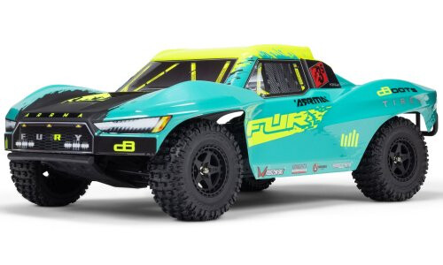 Arrma FURY 223S DSC 2WD RTR BLX Short Course Truck, Green ARA3521T2