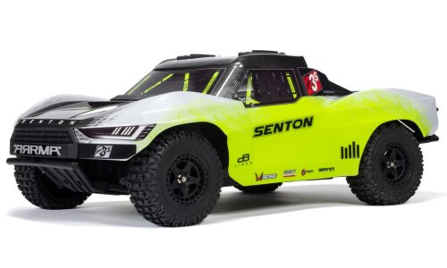 Arrma Senton V4 4X4 BLX Short Course Truck, Yellow ARA4303V4T1