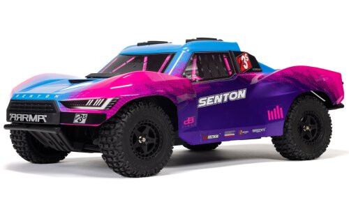 Arrma SENTON 223S Brushless 4X4 Short Course Truck RTR, Blue ARA4303V4T3