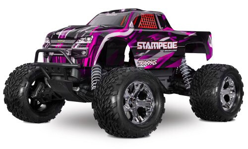 Traxxas Stampede BL-2S 2WD HD Monster Truck - Pink 36354-4PINK