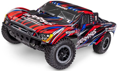 Traxxas Slash 2WD BL-2S HD - Red 58134-4