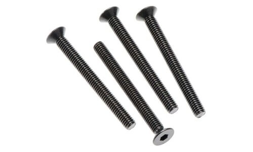 Arrma M4x40mm Flat Head Hex Machine Screw 4pcs AR722440 ARAC9896