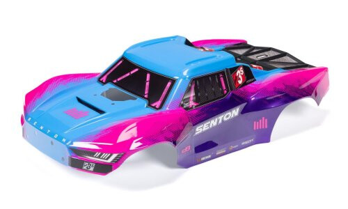 Arrma SENTON Clipless Painted Decaled Trimmed Body, Blue ARA-1627