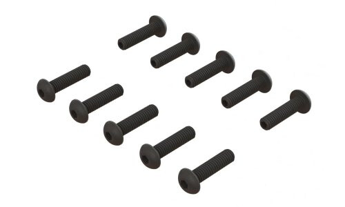 Arrma M4x16mm Double Socket Button Head Screw 10pcs ARA727417