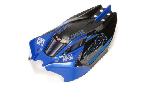 Arrma Typhon Grom BLX Body, Blue and Black ARA-1562