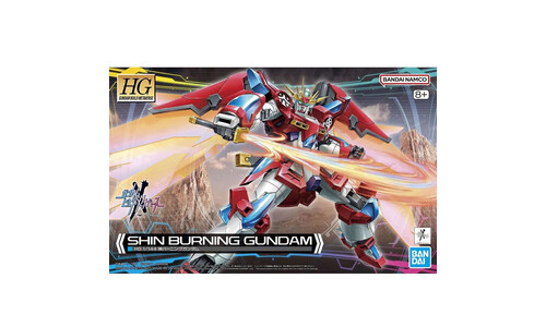 Bandai HG 1/144 Shin Burning Gundam 5065712 Box-Art