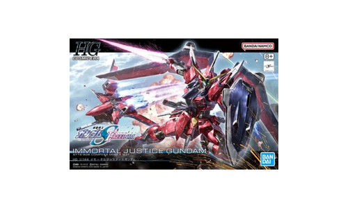 Bandai HG 1/144 Immortal Justice Gundam 5066285 Box-Art