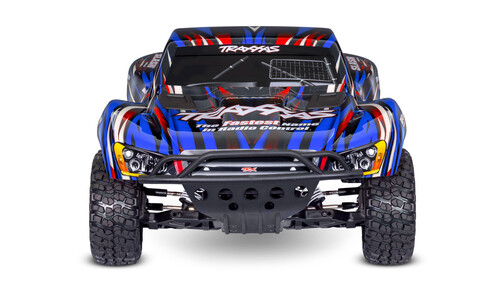 Traxxas Slash BL-2S 2WD Short Course RC Truck, Blue 58134-4 Front