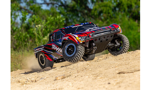 Traxxas Slash 2WD BL-2S HD - Red 58134-4 Action