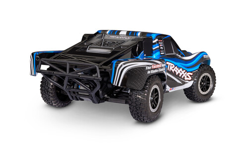 Traxxas Slash HD XL-5 Short Course Truck Blue Edition 58234-8BLUE Rear-Right