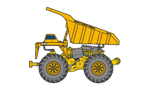 58622 Tamiya RC Heavy Dump Truck Gf01 58622