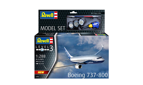 Revell Model Set Boeing 737-800 63809 Full