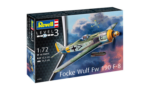 Revell Model Set Focke Wulf Fw190 F-8 63898 box