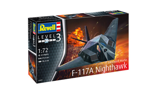 Revell Model Set F-117A Nighthawk Stealth Fighter 63899 box