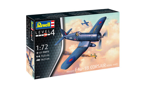 Revell Model Set F4U-1B Corsair Royal Navy 63917 box