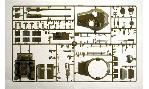 Italeri M - 47 PATTON Plastic Model Kit 6447S