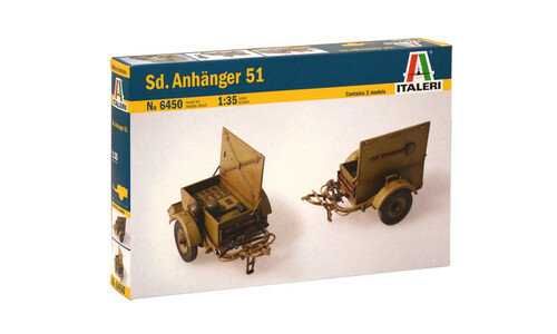 Italeri SD. ANHANGER 51 Plastic Model Kit 6450S