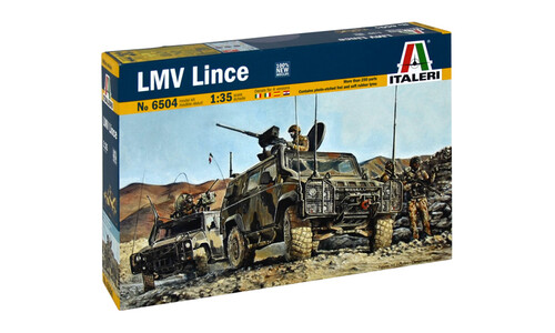 Italeri LMV LINCE Plastic Model Kit 6504S