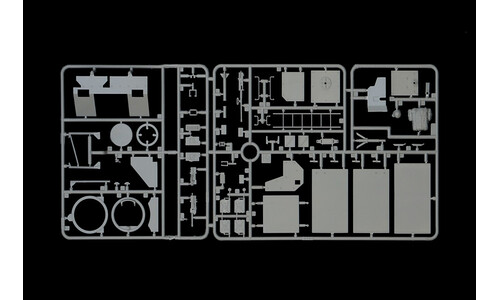 Italeri HEMTT Gun Truck Plastic Model Kit 6510S