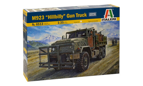 Italeri M923 ''Hillbilly Gun Truck Plastic Model Kit 6513S