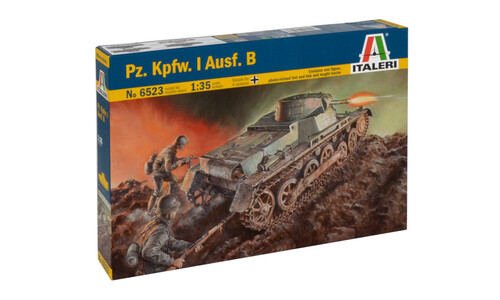 Italeri Pz. Kpfw. I Ausf. B Plastic Model Kit 6523S