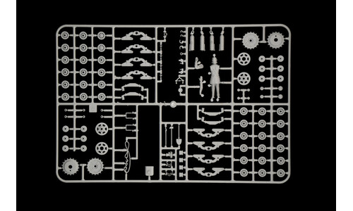 Italeri CARRO ARMATO M14/41 l SERIE with ITALIAN INFANTRY Plastic Model Kit 6543S