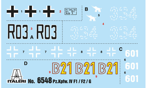 Pz.kpfw. Iv Ausf.f1/f2/g Early With Rest Crew 6548