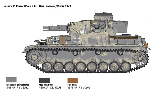 Pz.kpfw. Iv Ausf.f1/f2/g Early With Rest Crew