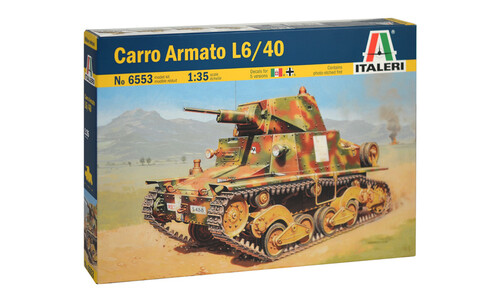 Italeri CARRO ARMATO L6/40 Plastic Model Kit 6553S