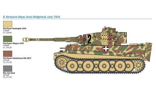 PZ. KPFW. VI TIGER AUSF. E 1/35