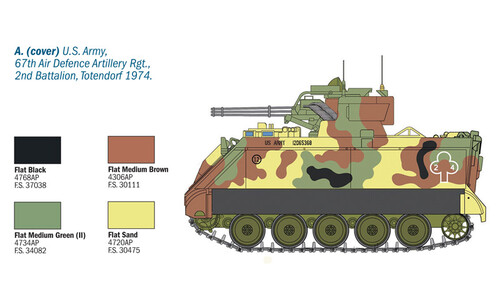 1/35 Italeri M163 VADS 6560