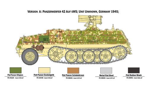 15 cm. Panzerwerfer 42 auf sWS 6562S