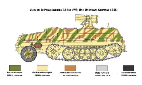 15 cm. Panzerwerfer 42 auf sWS 6562