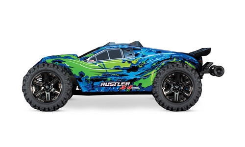 Traxxas Rustler VXL Brushless Stadium Truck Green