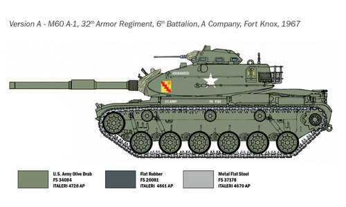 Italeri M60A1 7075 1